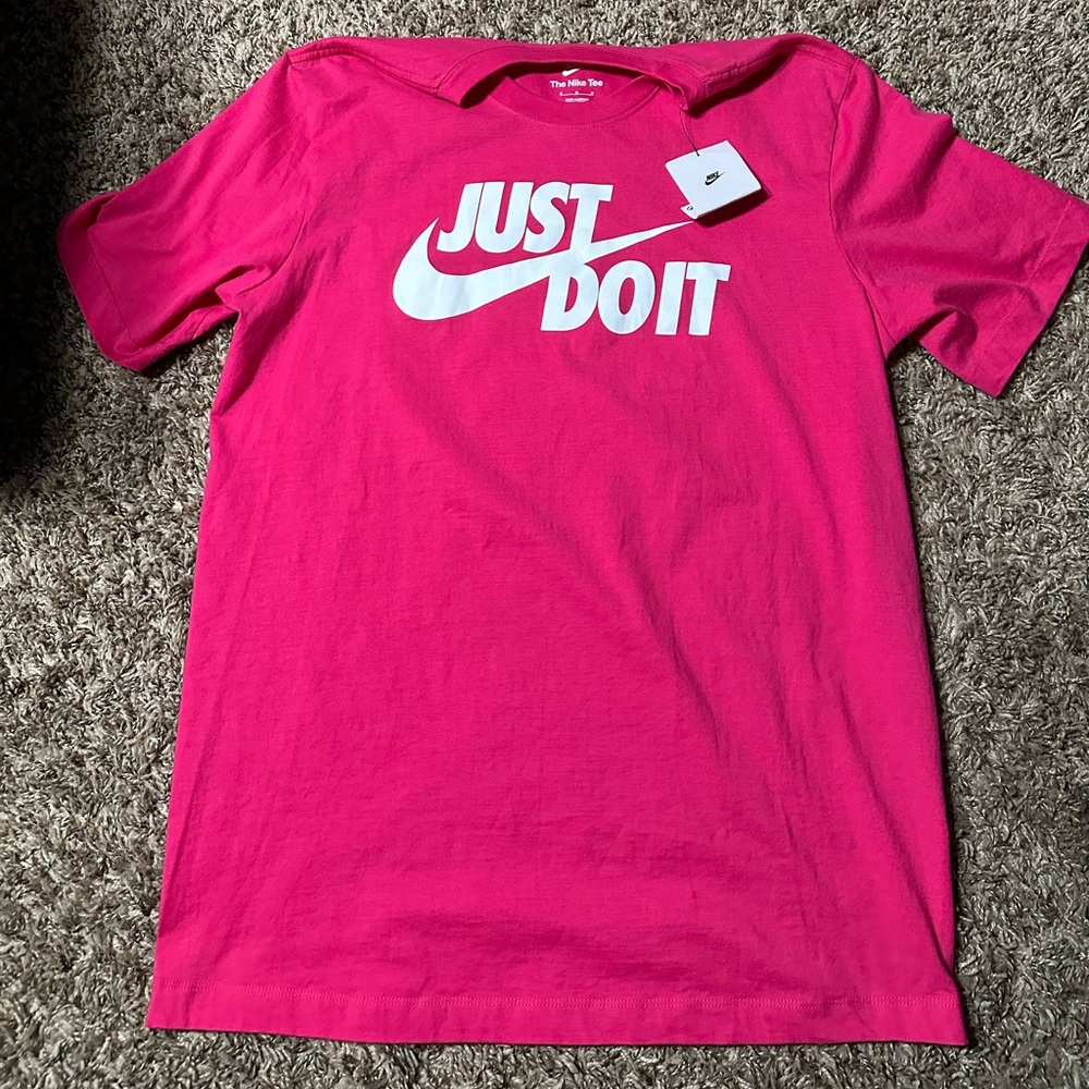 Men’s Nike Just Do It Tee Rush Pink